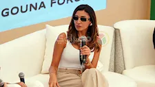 دينا الشربيني في مهرجان الجونة: المصريين دمهم خفيف وبيحبوا يتريقوا على نفسهم 