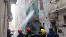 انفجار أسطوانة بوتاجاز بمنزل في الإسكندرية -صور