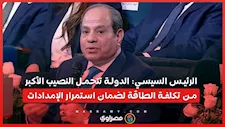 الرئيس السيسي: الدولة تتحمل النصيب الأكبر من تكلفة الطاقة لضمان استمرار الإمدادات