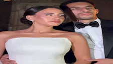 جنا حلمي زوجة مصطفى شوبير تخطف الأنظار في حفل زفافهما 