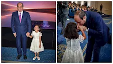 السيسي يقبل يد الطفلة تاليا خلال منتدى مصر 2026 (صور)