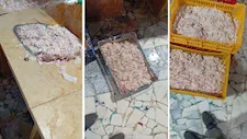 ضبط 2 طن دواجن ولحوم فاسدة داخل ثلاجتين دون ترخيص بالإسماعيلية - صور
