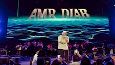  عمرو دياب ينشر صورًا من حفله الغنائي في مهرجان الجونة السينمائي
