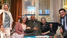 محمد رمضان ينشر صورة من كواليس مسلسل عشماوي مع إسعاد يونس وباسم سمرة