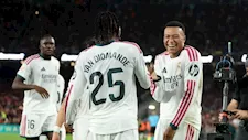 "هدف عكسي وتألق الحراس".. ملخص شوط أول ناري بين برشلونة وريال مدريد
