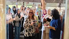 «أنا ومن يسكنني».. شاهد إبداع طلاب التربية الفنية بجامعة العاصمة
