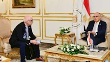وزير الري يبحث مع رئيس معهد المياه المتوسطي تنسيق الاستعدادات لمؤتمر الأمم