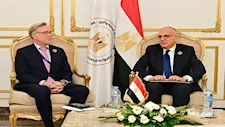 وزير الري يبحث مع المبعوث الفنلندي تعزيز التعاون المائي بين مصر وفنلندا