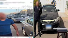 ضبط قائد سيارة سار عكس الاتجاه وهدد مواطنا بعصا حديدية في العبور