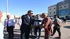 بالصور- محافظ جنوب سيناء يتفقد مشروعات الطرق بالطور ويشدد على سرعة الإنجاز