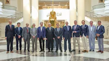النائب العام يستقبل مجلس أمناء الجامعة الألمانية بالقاهرة لبحث تعزيز التعاون