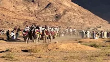 زفاف جماعي وسط الصحراء لأبناء قبيلة الجبالية بمدينة سانت كاترين -صور    