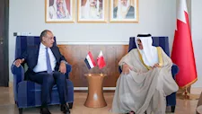 عبد العاطي والزياني يبحثان تطورات الأزمة الإيرانية وتعزيز التعاون المصري البحريني