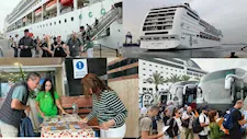 ميناء الإسكندرية يستقبل السفينة السياحية "MSC LIRICA" (صور)
