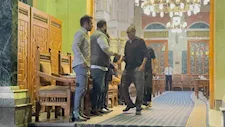 بدء عزاء المنتج حسام علوان بحضور نجوم الفن.. صور