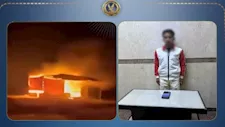 كبل يديه وأشعل النار في كشكه بالبنزين.. عامل يفبرك واقعة اعتداء انتقاما من شخصين