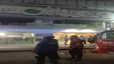 حريق بمطعم كبابجي بالقرب من نادى الترسانة والحماية المدنية تتحرك