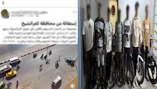 "من غير لوحات".. ضبط 7 أشخاص استعرضوا بدراجاتهم وعطلوا المرور بكفر الشيخ