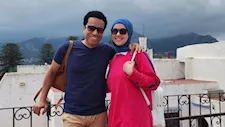 وسام حامد تعليقا على شائعة وفاة زوجها سامح حسين: إشاعة.. الله يهديكم