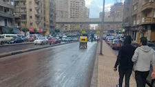 أمطار ورعد.. موجة من الطقس السيئ تضرب الإسكندرية- صور