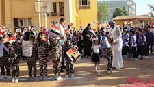 بالصور- طلاب الوادي الجديد يحتفلون بذكرى نصر أكتوبر بالشعر والاستعراضات