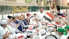 "الجازولية" تحتفل بمولد الحسين وذكرى نصر أكتوبر.. وشيخها يؤكد: كلنا مع الرئيس السيسي