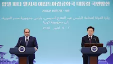 الرئيس السيسي وزعيم كوريا الجنوبية يوقعان مذكرات تفاهم في مجالات تشمل بناء السفن