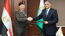 إدارة الإشارة للقوات المسلحة توقع عقد إتفاق مع محافظة الجيزة