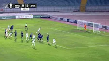 ملخص الشوط الأول من مباراة الزمالك والمصري البورسعيدي بالكونفدرالية