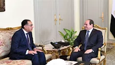 التعديل الوزاري الجديد.. الرئيس السيسي يستقبل مدبولي