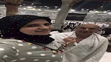 حسام حسن وزوجته يؤديان مناسك العمرة