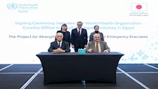 الصحة العالمية واليابان توقعان اتفاقية لدعم مرضى غزة في مصر
