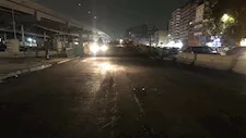 رصف ورفع كفاءة مطلع كوبري أرض اللواء بالعجوزة- صور