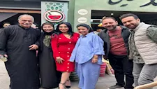 ميرهان حسين تنشر صورا من كواليس تصوير مسلسل "درش" 