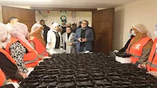 توزيع 500 وجبة إفطار يومية بمبادرة "مطبخ المصرية" بالوادي الجديد