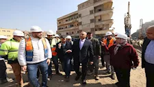 كامل الوزير يتفقد محطة الملك الصالح بالخط الرابع للمترو