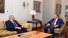 وزير الخارجية يلتقي رئيس الأكاديمية العربية للعلوم والتكنولوجيا والنقل البحري