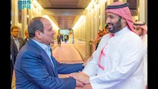 مغادرة الرئيس السيسي جدة وولي العهد السعودي في مقدمة مودعيه.. صور 
