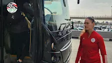 بعثة المنتخب الجزائري النسائي تصل القاهرة استعدادًا لمواجهتي مصر