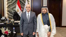 مستشار  رئيس مجلس أمناء وحدة مكافحة غسل الأموال وتمويل الإرهاب يستقبل النائب العام القطري