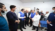 تفاصيل زيارة وزير الصحة إلى معبر رفح ومستشفيي العريش والشيخ زويد