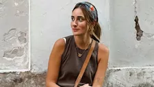 أمينة خليل بلوك كاجوال أنيق في فعاليات ثالث أيام مهرجان الجونة