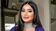 فستان بصيحة الريش.. لجين عمران بإطلالة ساحرة