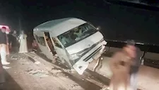 بالأسماء.. 8 مصابين في انقلاب ميكروباص على الصحراوي الشرقي ببني سويف