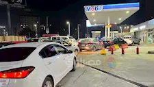 بالصور.. زحام أمام محطات الوقود بعد شائعات زيادة أسعار البنزين والسولار