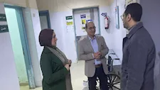 وكيل صحة الدقهلية يجري جولة مفاجئة على مستشفى ميت غمر -صور