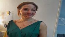 "أول ضحايا سفاح التجمع".. غفران محمد مع الفيشاوي ومحمد صلاح العزب في كواليس