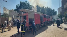 السيطرة على حريق بمحيط مخازن مجلس مدينة بنها