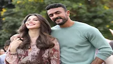 "الفرح إمتى يافنان؟".. أحمد العوضي يتغزل في يارا السكري في أحدث ظهور والجمهور
