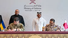 بعد السعودية.. قطر توقع اتفاقية تعاون دفاعي مع أوكرانيا